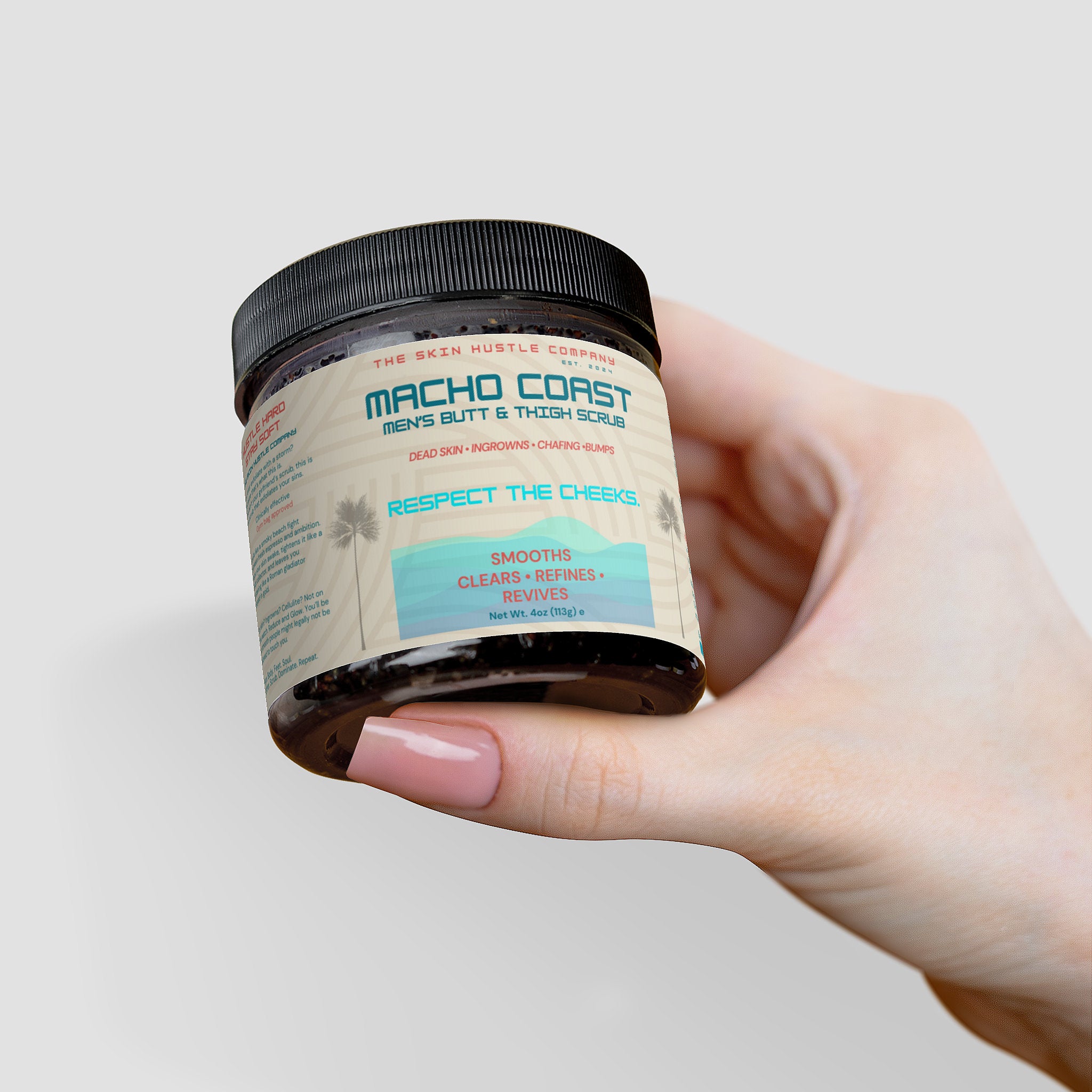 Macho Coast Men's Butt and Thigh Scrub
